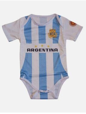 ARGENTINA BABY BODYSUIT 6 to 12 Months # 10 Polyester Brand New